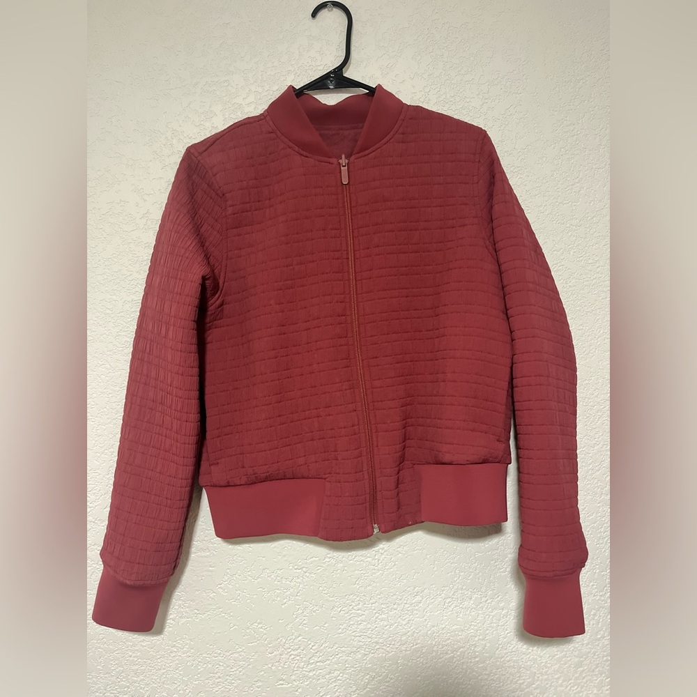 Lulumemon Large Reversible Quilted Jacket - Burgu… - image 5